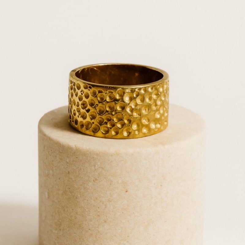Anillo Panal de abeja